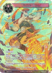 Flying Drill (Full Art) - Ancient Nights - Force of Will card