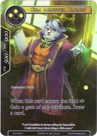Gem Minister Garnet (Full Art) - Ancient Nights - Force of Will card