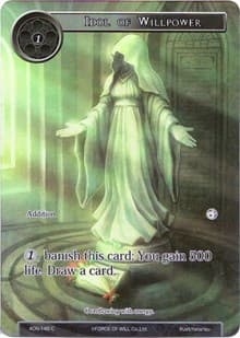 Idol of Willpower (Full Art) - Ancient Nights - Force of Will card