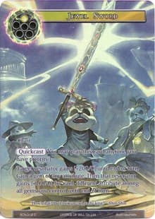 Jewel Sword (Full Art) - Ancient Nights - Force of Will card