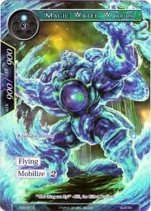 Magic Water Warrior (Full Art) - Ancient Nights - Force of Will card