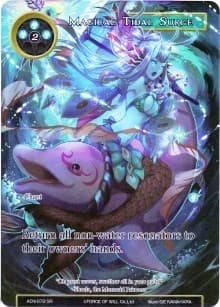 Magical Tidal Surge (Full Art) - Ancient Nights - Force of Will card