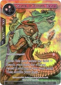Master of Faithful Beasts (Full Art) - Ancient Nights - Force of Will card
