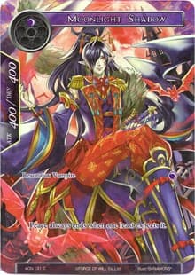 Moonlight Shadow (Full Art) - Ancient Nights - Force of Will card