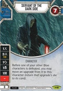Servant of the Dark Side - Empire at War - Star Wars: Destiny card