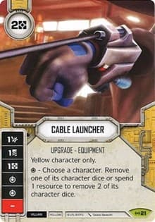 Cable Launcher (Card Only) - Empire at War - Star Wars: Destiny card