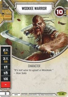 Wookiee Warrior - Empire at War - Star Wars: Destiny card