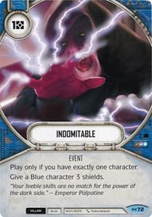 Indomitable - Empire at War - Star Wars: Destiny card