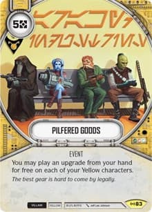 Pilfered Goods - Empire at War - Star Wars: Destiny card