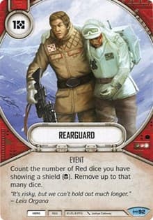 Rearguard - Empire at War - Star Wars: Destiny card
