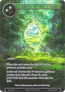 Portal in the Woods (Full Art) - Ancient Nights - Force of Will card