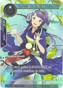 Princess Shaela's Attendant (Full Art) - Ancient Nights - Force of Will card