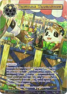 Profitable Transactions (Full Art) - Ancient Nights - Force of Will card