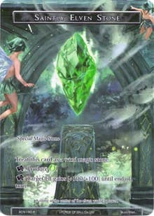 Saintly Elven Stone (Full Art) - Ancient Nights - Force of Will card