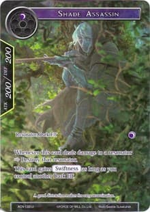 Shade Assassin (Full Art) - Ancient Nights - Force of Will card