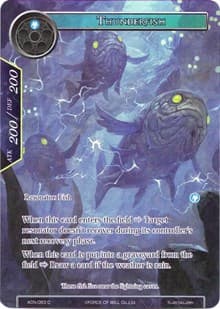 Thunderfish (Full Art) - Ancient Nights - Force of Will card
