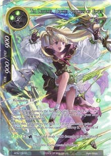 Tia Letoliel, Archer Princess of Elves (Full Art) - Ancient Nights - Force of Will card