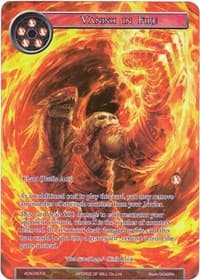 Vanish in Fire (Full Art) - Ancient Nights - Force of Will card