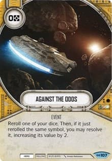Against The Odds - Empire at War - Star Wars: Destiny card