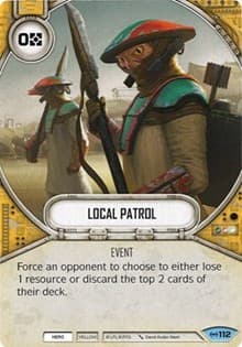 Local Patrol - Empire at War - Star Wars: Destiny card