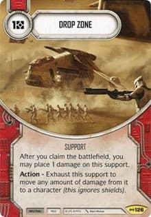 Drop Zone - Empire at War - Star Wars: Destiny card