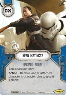 Keen Instincts - Empire at War - Star Wars: Destiny card