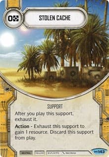 Stolen Cache - Empire at War - Star Wars: Destiny card
