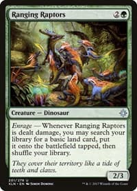 Ranging Raptors - Ixalan - Magic: The Gathering card