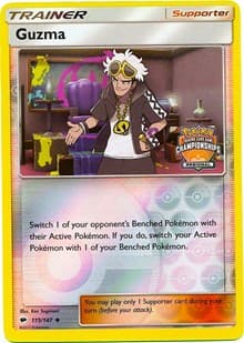 Guzma - 115/147 (Regional Championships) - League & Championship Cards - Pokemon card