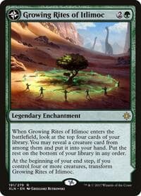 Growing Rites of Itlimoc - Ixalan - Magic: The Gathering card