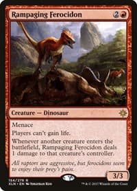 Rampaging Ferocidon - Ixalan - Magic: The Gathering card