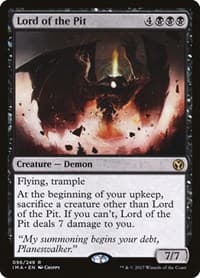 Lord of the Pit - Iconic Masters - Magic: The Gathering card