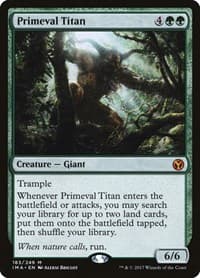 Primeval Titan - Iconic Masters - Magic: The Gathering card