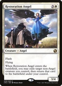 Restoration Angel - Iconic Masters - Magic: The Gathering card
