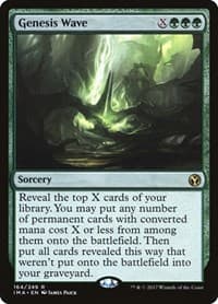 Genesis Wave - Iconic Masters - Magic: The Gathering card