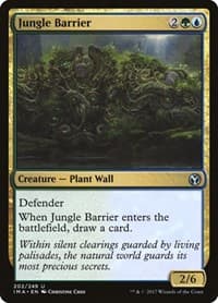 Jungle Barrier - Iconic Masters - Magic: The Gathering card