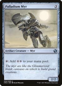 Palladium Myr - Iconic Masters - Magic: The Gathering card