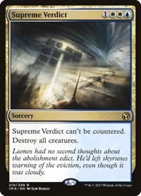 Supreme Verdict - Iconic Masters - Magic: The Gathering card