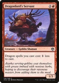 Dragonlord's Servant - Iconic Masters - Magic: The Gathering card