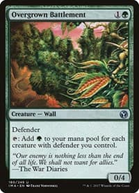 Overgrown Battlement - Iconic Masters - Magic: The Gathering card