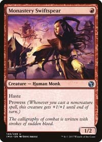 Monastery Swiftspear - Iconic Masters - Magic: The Gathering card