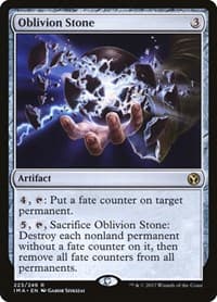 Oblivion Stone - Iconic Masters - Magic: The Gathering card