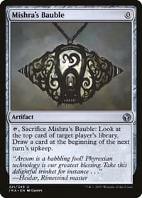 Mishra's Bauble - Iconic Masters - Magic: The Gathering card