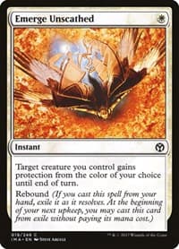 Emerge Unscathed - Iconic Masters - Magic: The Gathering card