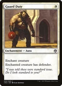 Guard Duty - Iconic Masters - Magic: The Gathering card