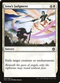 Iona's Judgment - Iconic Masters - Magic: The Gathering card