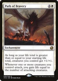 Path of Bravery - Iconic Masters - Magic: The Gathering card