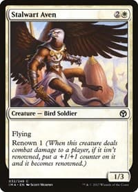 Stalwart Aven - Iconic Masters - Magic: The Gathering card