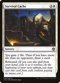 Survival Cache - Iconic Masters - Magic: The Gathering card