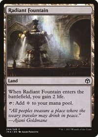 Radiant Fountain - Iconic Masters - Magic: The Gathering card